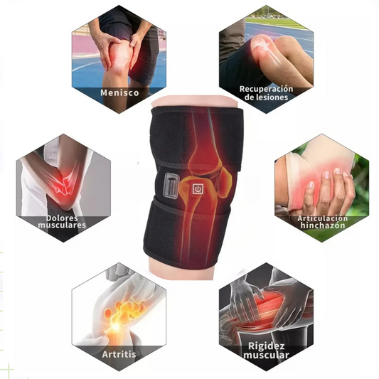 Rodillera con Calor Terapéutico – Ideal para Dolores, Lesiones y Artritis